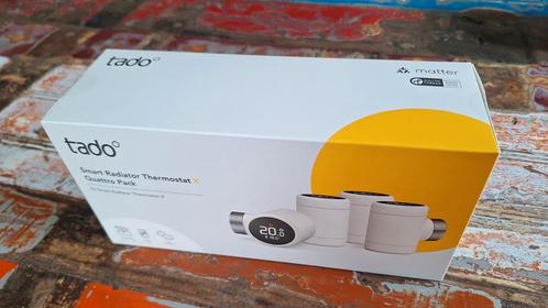 Tado° X Radiatorknoppen 4-pack, Doe-het-zelf en Verbouw, Thermostaten, Nieuw, Ophalen of Verzenden