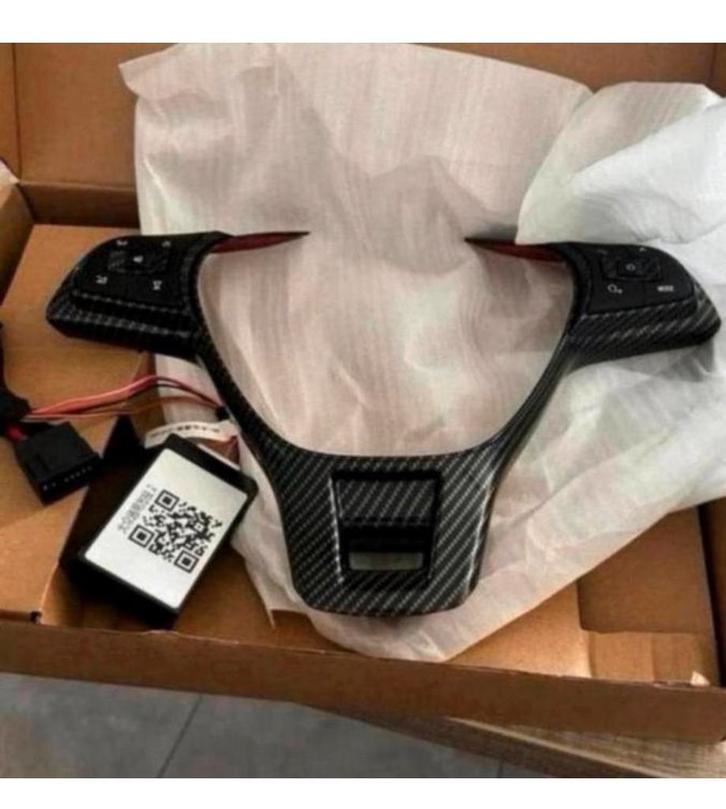 VW Stuurwiel Knopen Paneel Afdekking - Nieuw, Auto-onderdelen, Besturing, Volkswagen, Nieuw, Ophalen of Verzenden