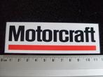 sticker Motorcraft logo olie oil langwerpig, Verzamelen, Verzenden, Zo goed als nieuw, Merk