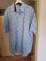 Herenoverhemd met fietsprint, Anderson, Blauw, Ophalen of Verzenden, Zo goed als nieuw