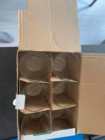 Vintage Fuze Tea Glazen - Set van 6 beschikbaar voor biedingen