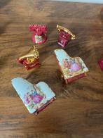 Porseleinen Miniatuur Muziek- & Deco Set – 4delig – Limoges, Ophalen of Verzenden