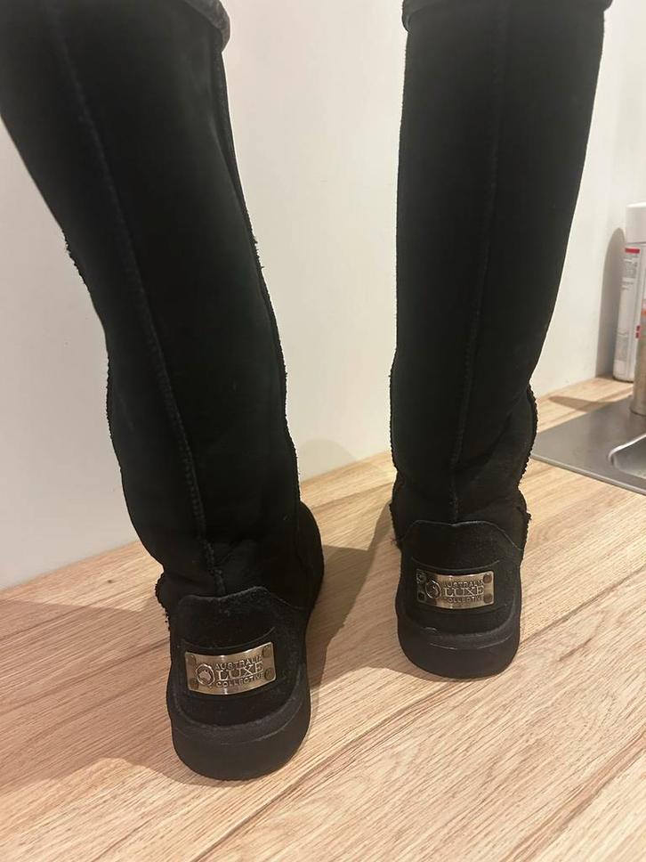 Australian Luxe Collective Laarzen - Maat 40, Kleding | Dames, Schoenen, Zo goed als nieuw, Hoge laarzen, Zwart, Ophalen of Verzenden
