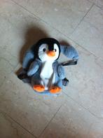 Kinder Rugzak Pinquin grijs/wit velours flappers., Overige merken, 25 tot 40 cm, Ophalen of Verzenden, Zo goed als nieuw