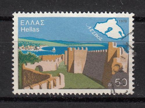 Griekenland met stadsmuren 1976, Postzegels en Munten, Postzegels | Europa | Overig, Gestempeld, Griekenland, Verzenden