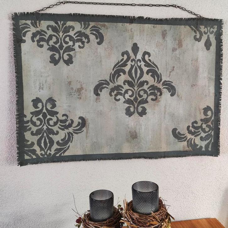 Wanddoek Landelijk Stoer & Uniek, Huis en Inrichting, Woonaccessoires | Wanddecoraties, Nieuw, Ophalen of Verzenden