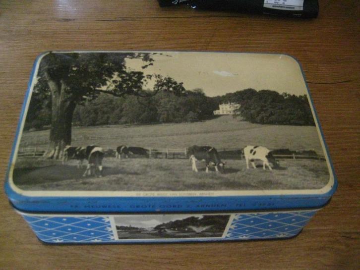 blik afbeeldingen arnhem (vlgnr 8) fa. meuwese, Verzamelen, Blikken, Zo goed als nieuw, Overige, Ophalen of Verzenden