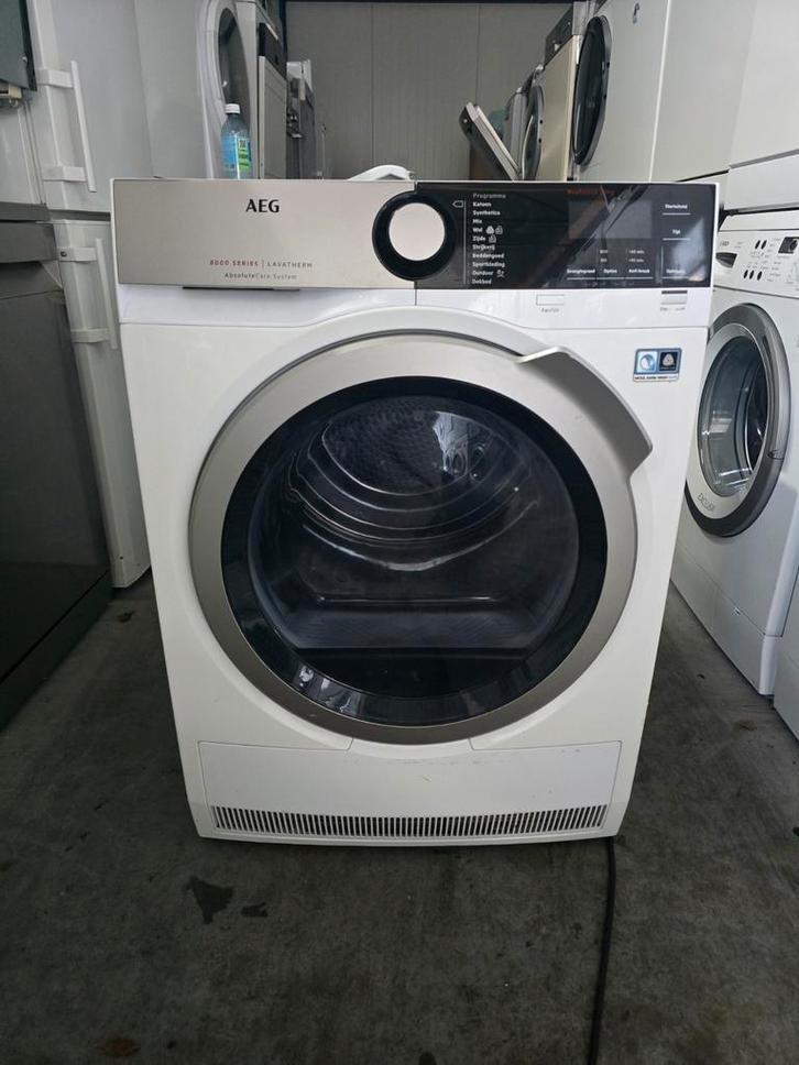 Keurige AEG 8000Series warmtepompdroger - 8KG - Garantie!✅️, Witgoed en Apparatuur, Wasdrogers, Zo goed als nieuw, Overige typen