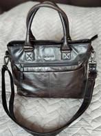 MICMACBAGS zwart leren damestas, leren tas, Kinderen en Baby's, Ophalen of Verzenden, Zo goed als nieuw, Schoudertas
