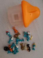Smurfenhuisje met Figuurtjes, Verzamelen, Smurfen, Ophalen of Verzenden, Gebruikt, Verschillende Smurfen, Huisje of Attribuut