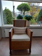 Rieten Fauteuil - Comfortabel en Stijlvol, Ophalen, Riet of Rotan, Gebruikt, Bruin
