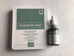Stampin’ Up! Inktpad met Refil - Soft Succulent, Hobby en Vrije tijd, Ophalen of Verzenden, Nieuw, Inkt, Foam of Stempelhouder