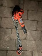 1,6 ton 1600 kilo takel handtakel ratel takel, Verzenden, Zo goed als nieuw