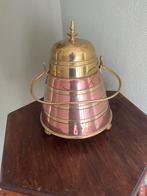 Antieke Koperen Pot met Deksel, Antiek en Kunst, Ophalen of Verzenden, Koper