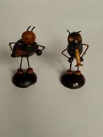 1950s Erzgebirge houten miniatuur insecten, Antiek en Kunst, Ophalen of Verzenden