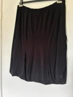 DIDI gevoerde zwarte rok met schuine naden XXL elastiek, Zwart, Maat 46/48 (XL) of groter, Didi, Ophalen of Verzenden