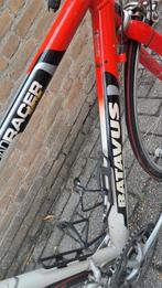 Batavus roadracer rood met witte fiets 53cm, 28 inch, Batavus, Ophalen of Verzenden, Meer dan 20 versnellingen