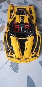 Lego technic MOC Lamborghini- kleur geel, Ophalen of Verzenden, Zo goed als nieuw