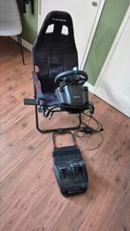 Logitech G29 met Playseat Challenge Alcantara, Spelcomputers en Games, Spelcomputers | Xbox | Accessoires, Ophalen, Zo goed als nieuw