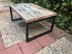 Tafel eiken wagondelen spoordelen NIEUW, Huis en Inrichting, Tafels | Salontafels, 50 tot 100 cm, Minder dan 50 cm, Nieuw, Rechthoekig