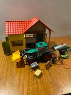 Schleich Speelgoed boerderij met tractor en dieren, Ophalen, Gebruikt, Jongen of Meisje
