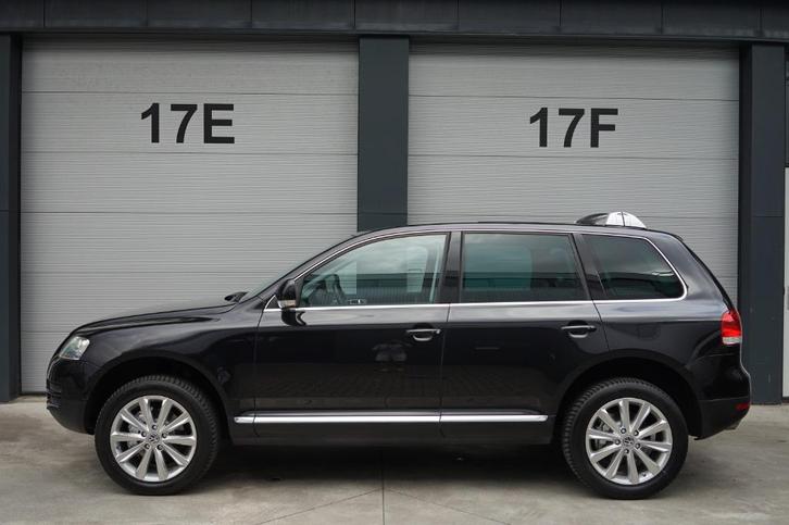 Touareg 4.2 V8 244dkm-OLIEDRUKPROBLEEM-'06, Auto's, Volkswagen, Bedrijf, Touareg, 4x4, ABS, Achteruitrijcamera, Apple Carplay