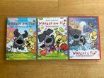 Woezel en Pip 3 DVD’s. Deel 1 en 2 en Speelfilm Animatie, Alle leeftijden, Ophalen of Verzenden, Zo goed als nieuw, Dieren