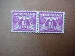 Nederland 1930 NVPH R 56 in horizontaal paartje gestempeld, Ophalen of Verzenden, T/m 1940, Gestempeld