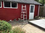 Mooie vouwladder, Doe-het-zelf en Verbouw, Ladders en Trappen, Ophalen, Zo goed als nieuw, Ladder, Opvouwbaar of Inschuifbaar