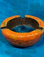 Peter Groeneveld Oranje Geglazuurde Asbak, Ophalen of Verzenden