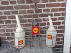 Olieflessenrek Shell, Verzamelen, Ophalen of Verzenden, Zo goed als nieuw