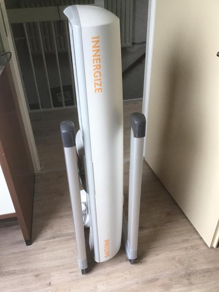 Opvoubare innergize HPA, Witgoed en Apparatuur, Zonnebanken en Gezichtsbruiners, Zo goed als nieuw, Zonnebank enkelzijdig, Minder dan 10 lampen