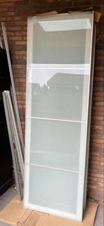 2 sets Pax schuifdeur 150x236 aluminium met frosted glas, Huis en Inrichting, 150 tot 200 cm, Gebruikt, Ophalen of Verzenden, 75 cm of meer