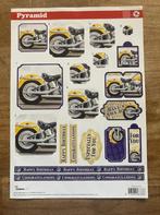 Uitdrukvel Studio Light - motor verjaardag, Hobby en Vrije tijd, Ophalen of Verzenden, Nieuw, Overige thema's, Knipvel