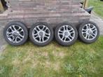 Origineel Fiat 500 Sport 15 inch aluvelgen met zomerbanden., Auto-onderdelen, Banden en Velgen, Ophalen, Gebruikt, 15 inch, Banden en Velgen