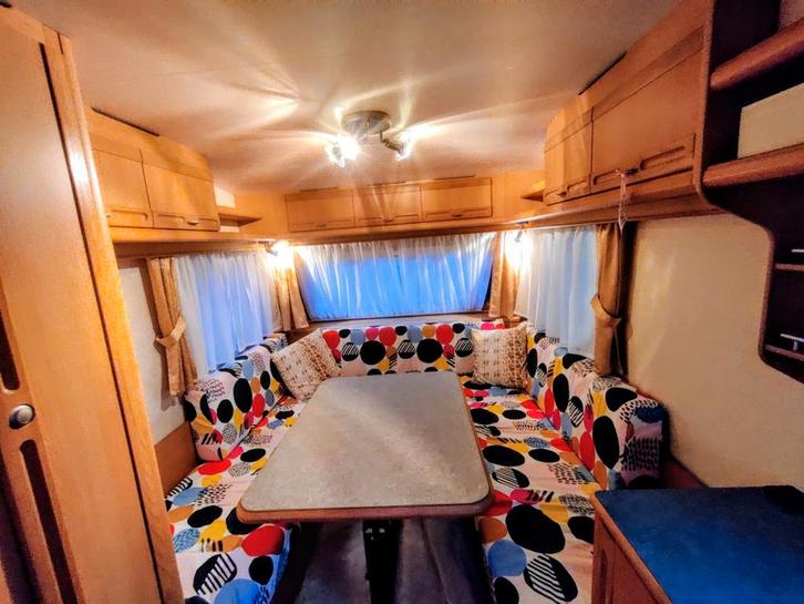 Nette heerlijke caravan – direct klaar voor vakantie!, Caravans en Kamperen, Caravans, Particulier, tot en met 2, 750 - 1000 kg