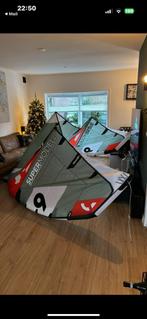 Reedin supermodel HTF 2023 9 m, Watersport en Boten, Kitesurfen, Gebruikt, 9 m², Geen board, Ophalen of Verzenden