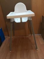 IKEA Antilop kinderstoel met blad – wit, Kinderen en Baby's, Kinderstoelen, Ophalen, Zo goed als nieuw, Overige typen, Afneembaar eetblad