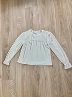 Offwhite ZARA top/blouse - maat 152, Kinderen en Baby's, Meisje, Ophalen of Verzenden, Zara, Zo goed als nieuw