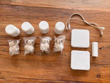 Tado thermostaat met bridge, 4 knoppen, losse thermostaat beschikbaar voor biedingen