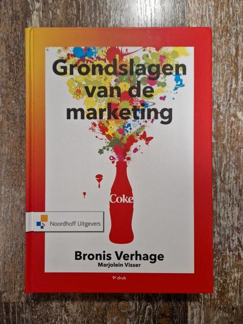Bronis Verhage - Grondslagen van de marketing, Boeken, Economie, Management en Marketing, Zo goed als nieuw, Economie en Marketing