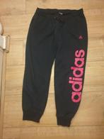 Adidas Broek Maat L - Donkerblauw met Roze Details, Adidas, Ophalen of Verzenden, Maat 42/44 (L), Blauw