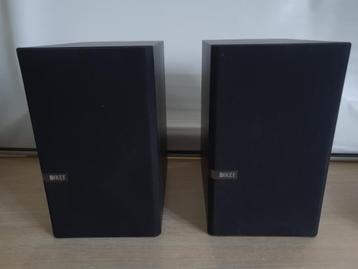 KEF Q100 boekenplank speakers zwart beschikbaar voor biedingen