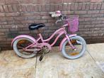 kinder fiets roze, Fietsen en Brommers, Fietsen | Kinderfietsjes, Ophalen, Gebruikt, Minder dan 16 inch, Overige merken