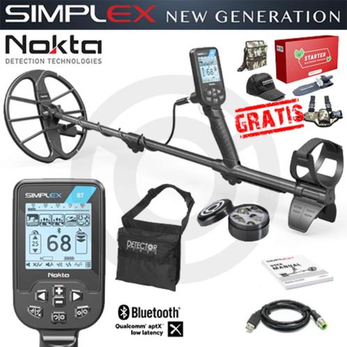 Nokta Simplex New Generation BT Ultra EINDEJAARS-ACTIES !!!, Hobby en Vrije tijd, Metaaldetectors, Nieuw, Meer dan 30 cm, Overige merken