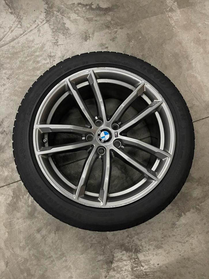 BMW 5 x 112 velgen type M662 met winterbanden, Auto-onderdelen, Banden en Velgen, Banden en Velgen, Winterbanden, 18 inch, 245 mm