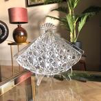 Glazen waaier schaal, Antiek en Kunst, Antiek | Glas en Kristal, Ophalen of Verzenden