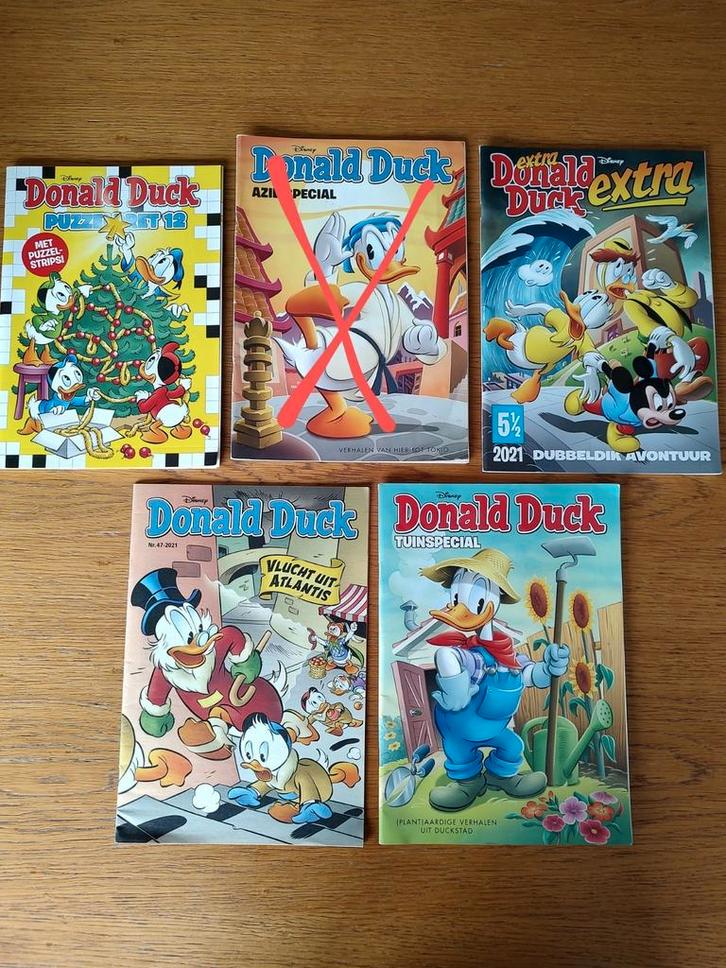 Donald Duck Extra, specials, vakantieboek, pockets, Boeken, Strips | Comics, Gelezen, Meerdere comics, Europa, Ophalen