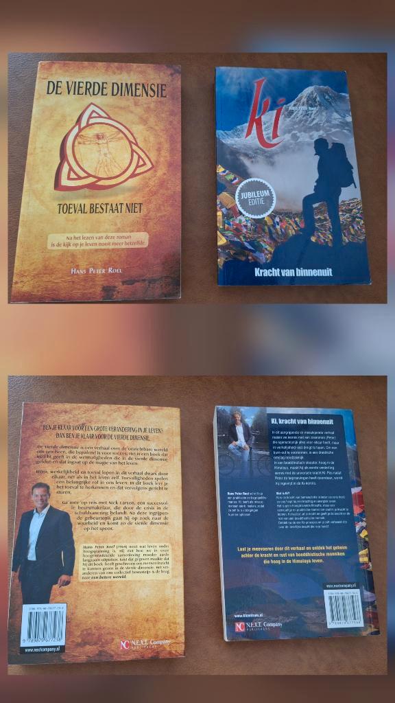 Hans Peter Roel de Vierde dimensie en  het boek Ki, Boeken, Filosofie, Zo goed als nieuw, Praktische filosofie, Ophalen of Verzenden
