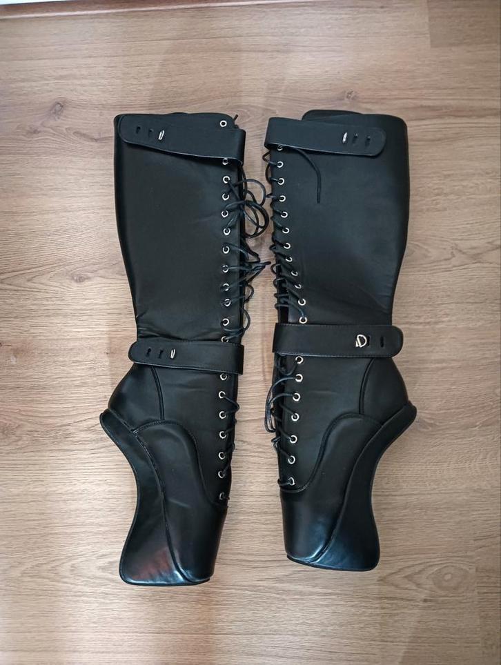 Ballet boots 38, Kleding | Dames, Schoenen, Zo goed als nieuw, Overige typen, Zwart, Ophalen